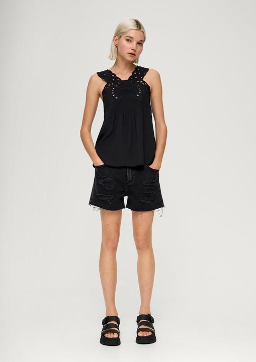 Immagine prodotto s.Oliver Bluse Top mit Schmetterlings-Applikation (36)