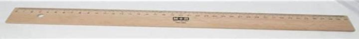 Actual product image Pagna Wooden ruler (40 cm, Wood)