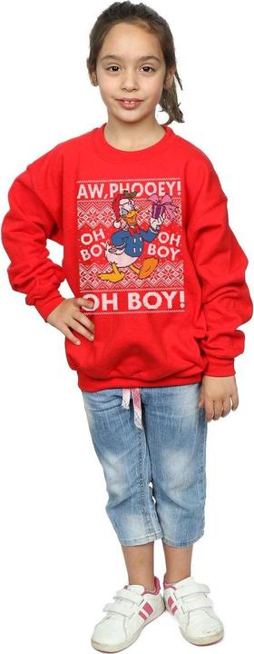 Image du produit Disney - Sweat DONALD DUCK CHRISTMAS FAIR ISLE - Fille (152, 158)