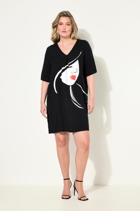 Produktbild Miamoda Kleid, A-Linie, Frauenkopf, Halbarm (54)