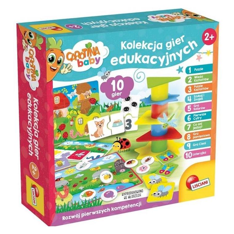 Lisciani Carotina Baby - Een Verzameling Educatieve Spelletjes