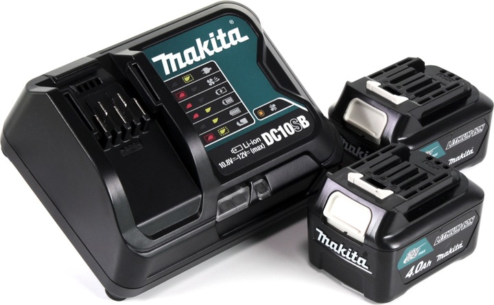 Actual product image Makita UR100DSME LI 10.8V 2x 4.0Ah Battery Lawn Trimmer (Trim line)