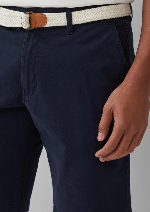 Image du produit s.Oliver Bermuda Phoenix: Baumwoll-Shorts mit Flechtgürtel (33)