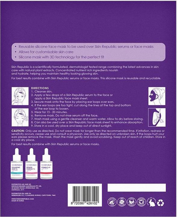 Image du produit Skin Republic Masque en silicone (16 g)