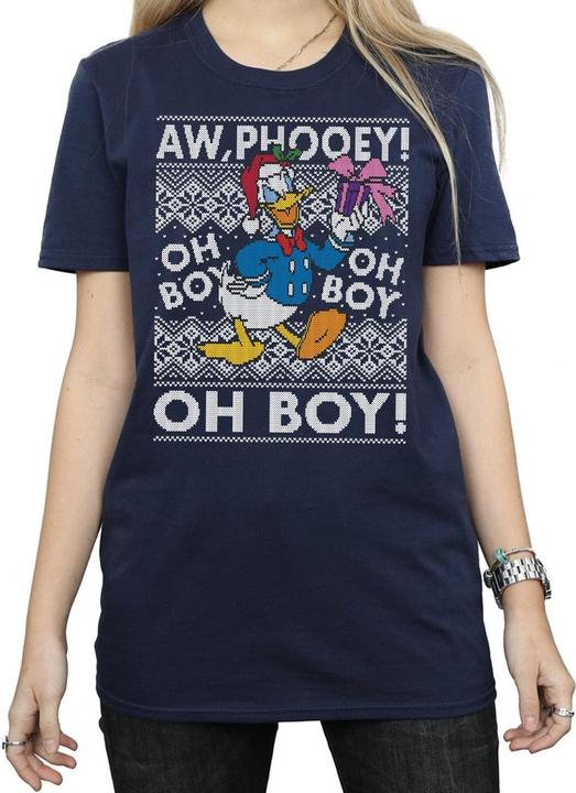 Produktbild Disney Donald Duck Christmas Fair Isle TShirt (3XL)