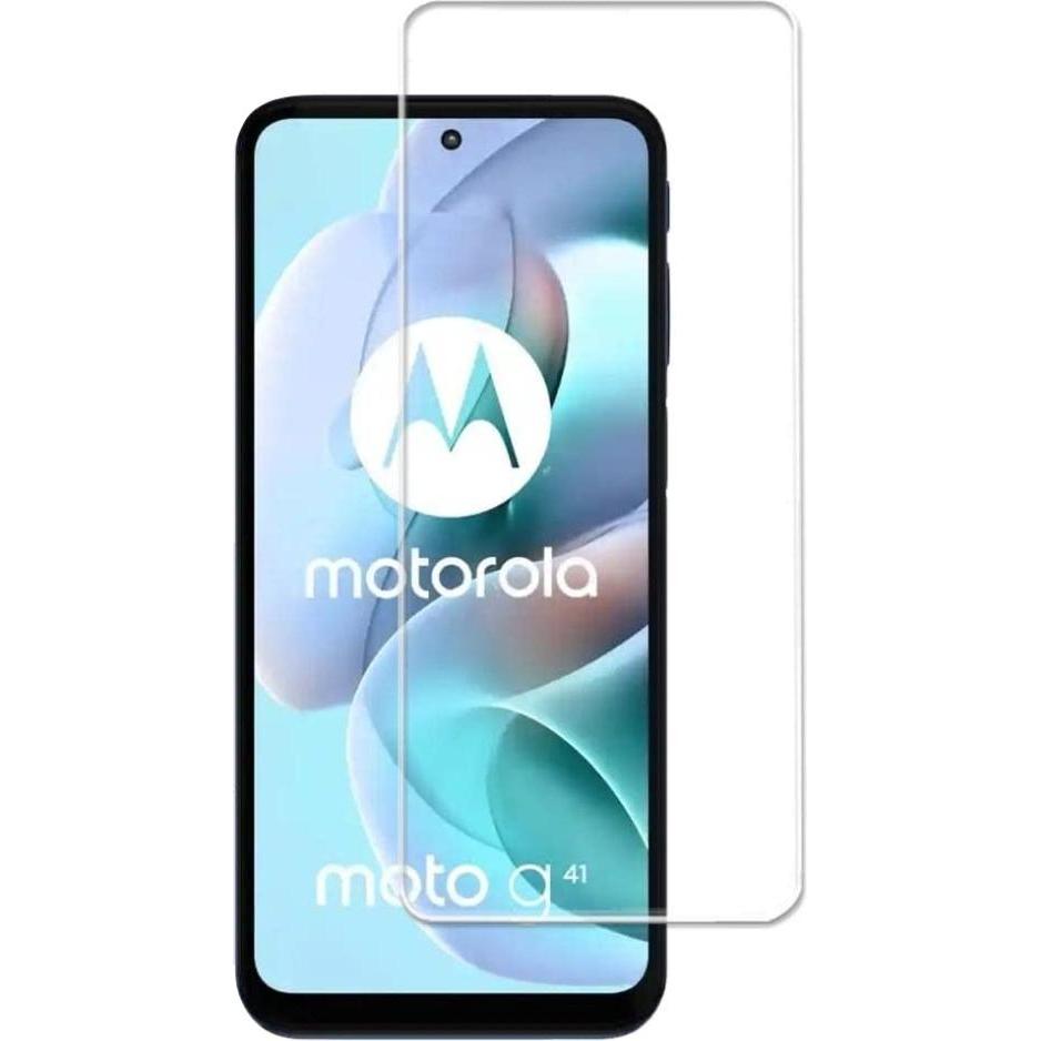 Screenguard Motorola Moto G41 Panzerglas Schutzfolie Case Friendly Design (1 Stück, Motorola Moto G41), Smartphone Schut...