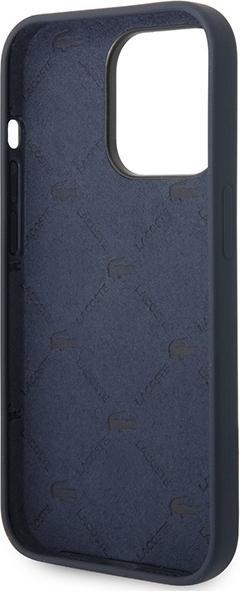Produktbild Lacoste Hardcase Liquid Silicone für Apple iPhone 14 Pro - navy (Apple iPhone 14 Pro)