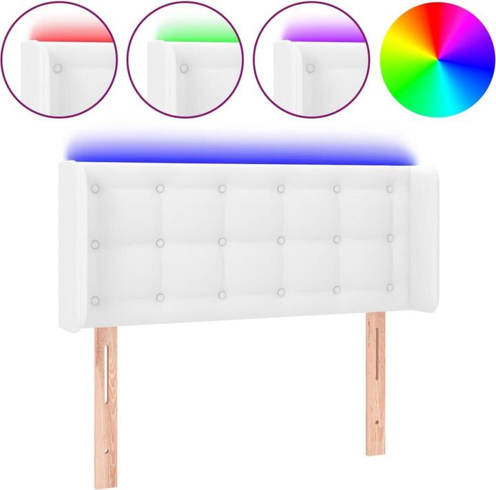 Actual product image vidaXL LED Kopfteil (83 x 16 x 88 cm)