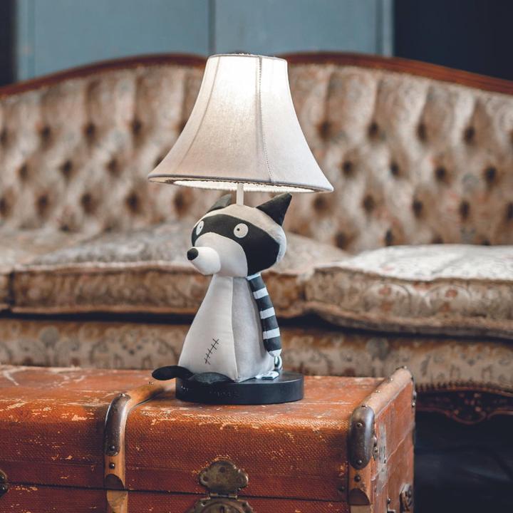 Actual product image Happy Lamps Ben the raccoon