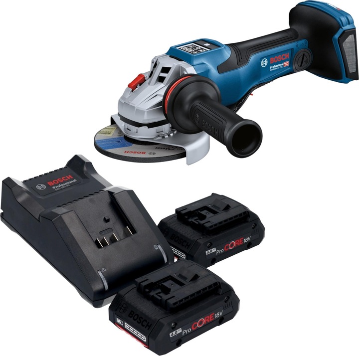 Immagine prodotto Bosch Professional Bosch GWS 18V-15 PSC Smerigliatrice angolare professionale a batteria 18 V 125 mm BITURBO Brushless (125 mm)