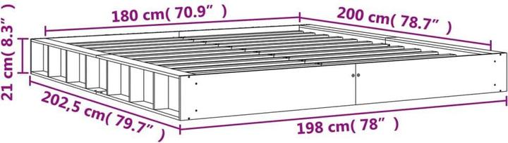 Actual product image vidaXL Skell (180 x 200 cm)