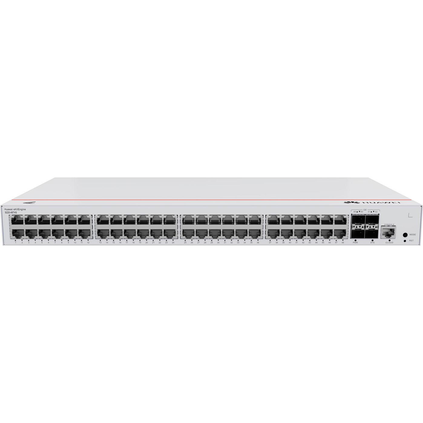 Huawei Data Communication S310S-8P4JX S310S-8P4JX S310S-8P4JX 8x10/100/1000BASE-T ports 128 W PoE+ 2 (8 Ports), Netzwerk...