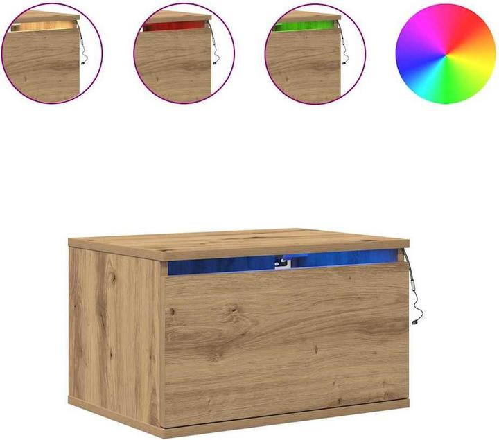Actual product image VidaXL Bedside table (50 x 36 x 30 cm)