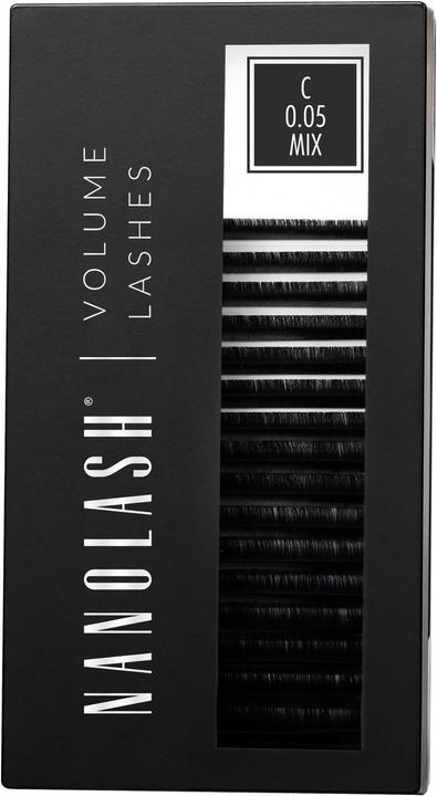 Actual product image Nanolash Volume Lashes False Lashes for Professional Eyelash Extensions Volume Eyelash Extensions 0. (Artificial eyelashes)