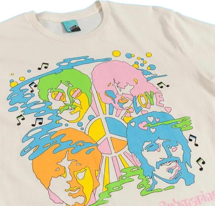Immagine prodotto The Beatles Yellow Submarine Maglietta Psicadelico Adulto Unisex (XL)