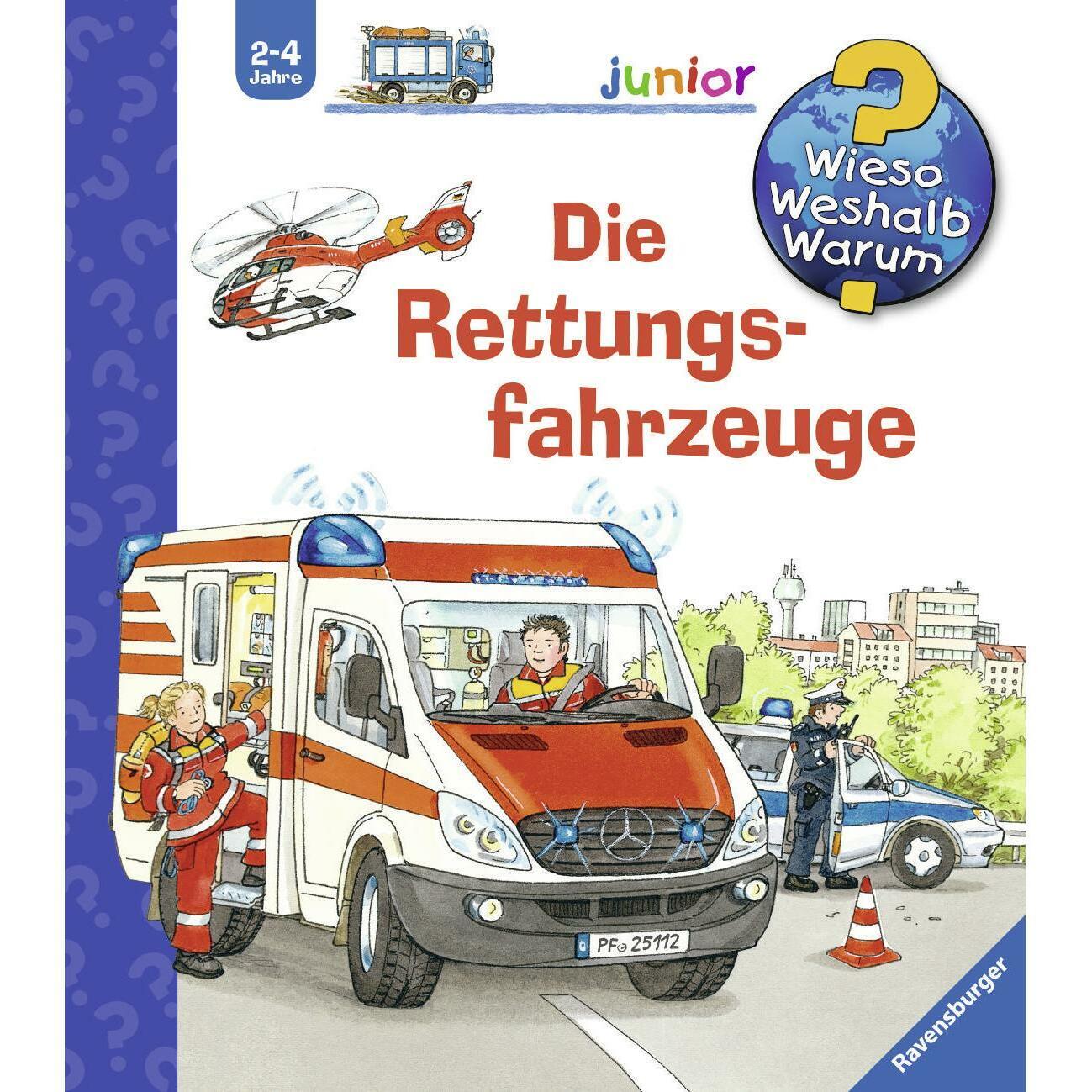 Die Rettungsfahrzeuge, Kinderbücher von Andrea Erne, Wolfgang Metzger