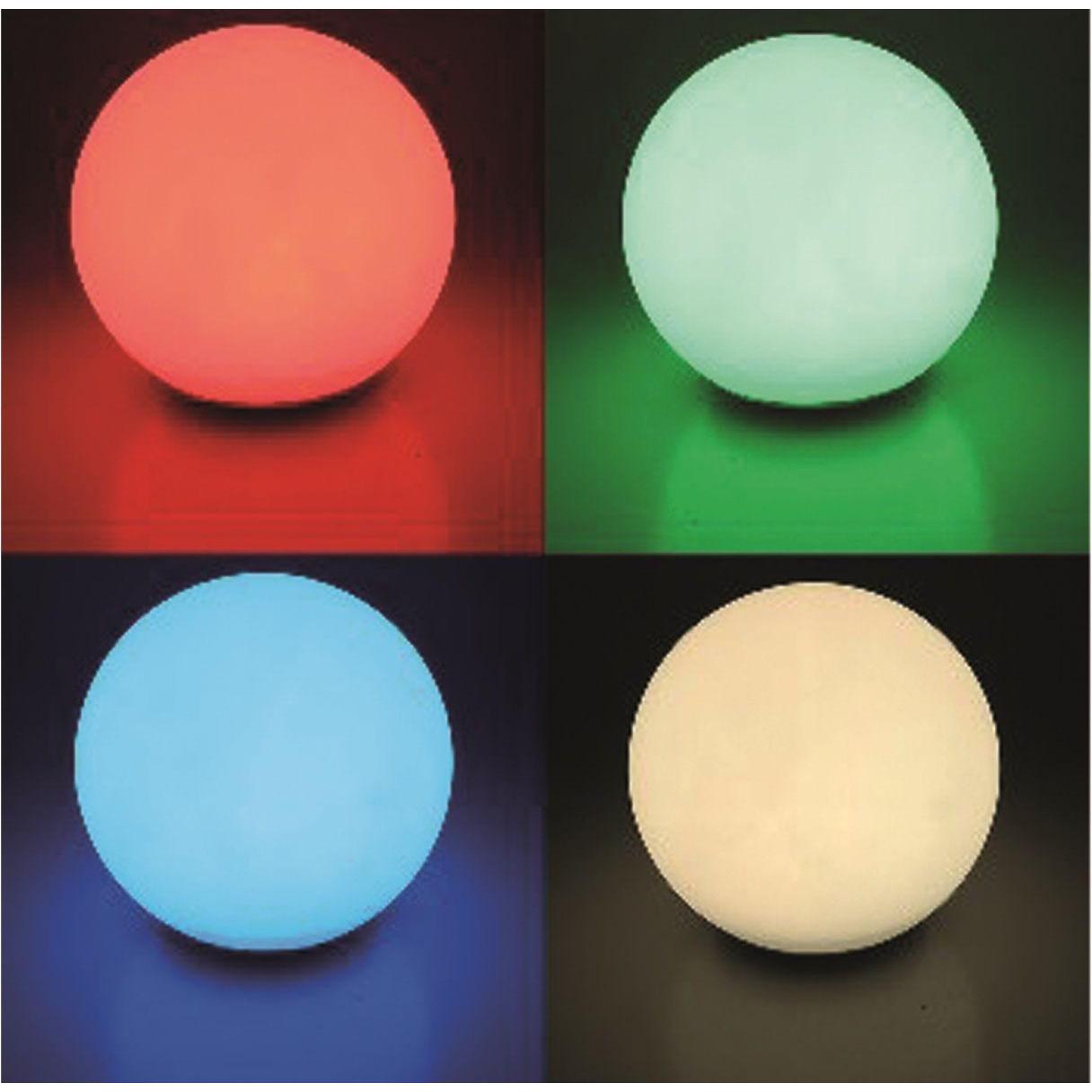Thumbnail - Chilitec, Gartenbeleuchtung, Solar LED-Kugelleuchte, Ø25 cm, RGB (IP44)