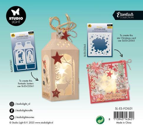 Actual product image Studio Light Star Foil 5 Sheets Essentials