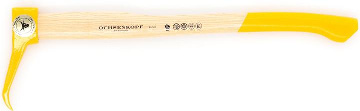 Immagine prodotto Ochsenkopf Ascia a mano, forma ergonomica, manico in legno di noce resistente, 600 mm, 1020 g
