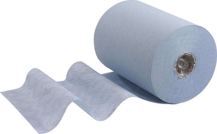 Actual product image Kimberly-Clark SCOTT Essential SLIMROLL Hand Towel Blue (1 x)