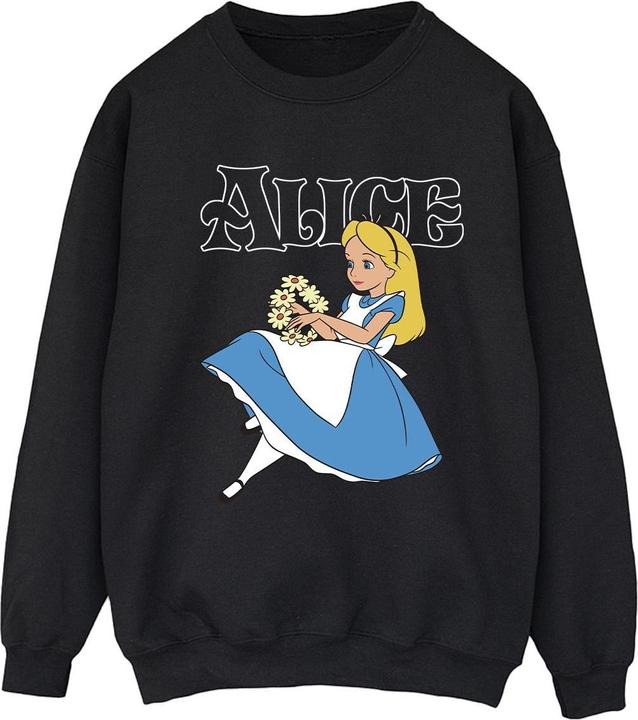 Immagine prodotto Disney Felpa donna/donna Alice In Wonderland Flowers (S)