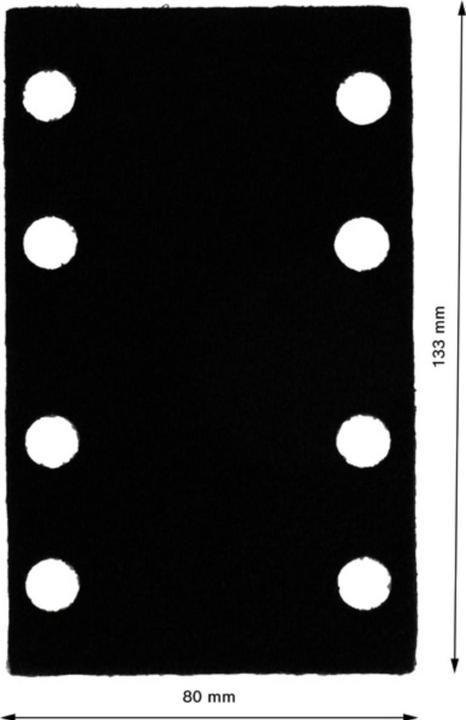 Actual product image DIY Interlayer pad saver, 80x133mm