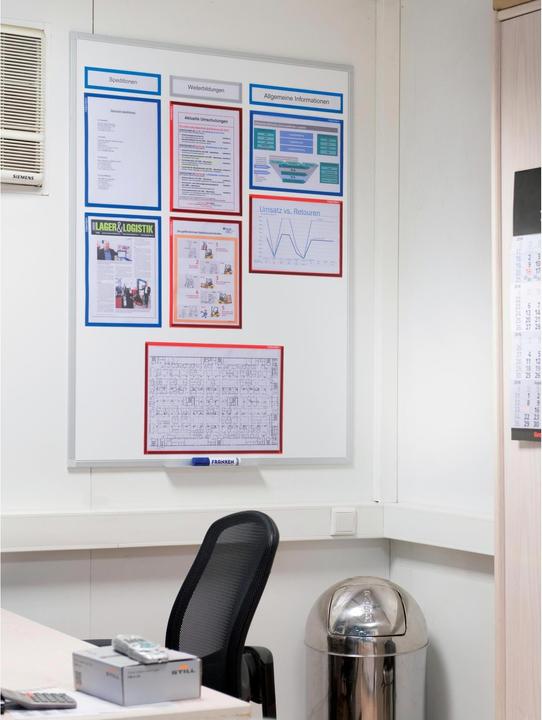 Produktbild Franken Whiteboard ECO Stahl (180 x 90 cm)