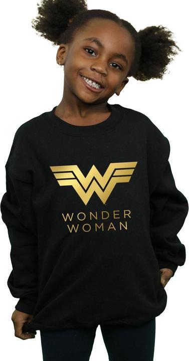 Produktbild Wonder Woman 84 Golden Logo Sweatshirt Mädchen (128)