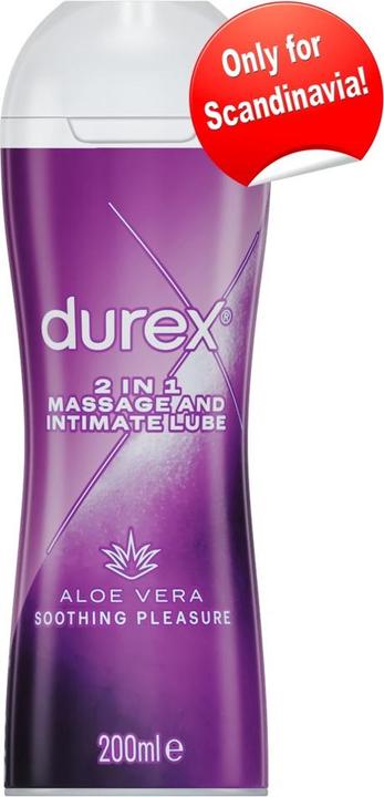 Actual product image Durex Play Massage 2 in 1 (200 ml)