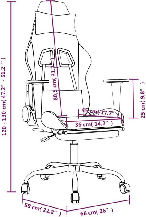 Image du produit vidaXL Gaming-Stuhl