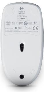 Actual product image Logitech M100 (Cable)