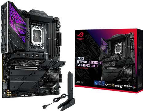 Actual product image ASUS ROG STRIX Z890-E GAMING WIFI (LGA 1851, Intel Z890, ATX)