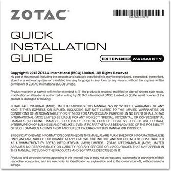 Produktbild Zotac GeForce GTX 1050 TI Mini (4 GB)