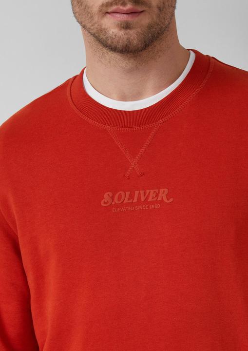 Produktbild s.Oliver Sweatshirt Sweatshirt mit Logo-Artwork (L)