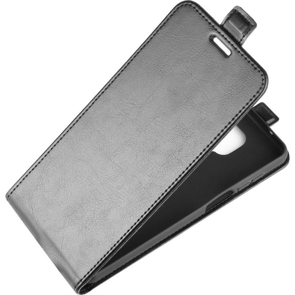 Thumbnail - Cover-Discount Xiaomi Redmi Note 9 Pro - Klassisches Flip Case vertikal schwarz (Xiaomi Redmi Note 9 Pro Max, Xiaomi Red...
