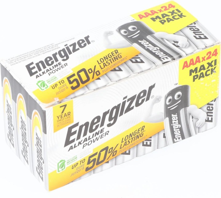 Actual product image Energizer Alkaline Power (24 pcs., AAA, 1200 mAh)