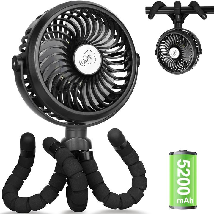 Produktbild AidSci Tragbarer Ventilator mit flexiblem Stativ