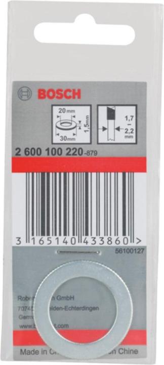 Produktbild Bosch Professional Zubehör Reduzierring für PRO Kreissägeblatt, 30 x 1,5 x 20 mm