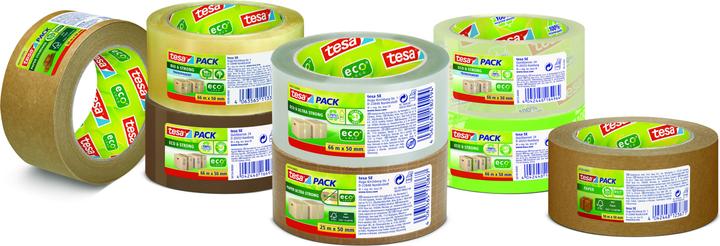 Produktbild tesa 6x tesapack PAPER ecoLogo Packband (50 mm)