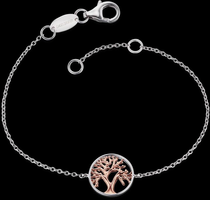 Actual product image Engelsrufer Bracelet tree of life (18 cm, 925 silver platinum-plated)
