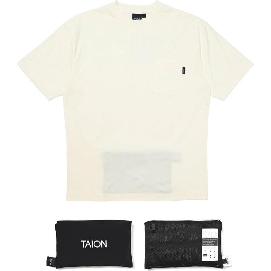 Taion, Herren, Shirt, t-shirt, Weiss, (XS)
