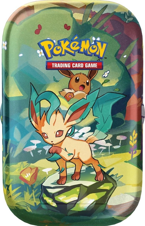 Actual product image Pokémon Prismatic Evolutions (German, Tin)