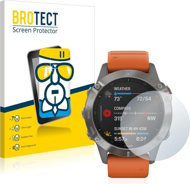 BROTECT AirGlass Verre (fenix 6)