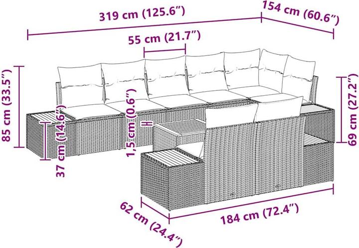 Produktbild vidaXL Ezra
