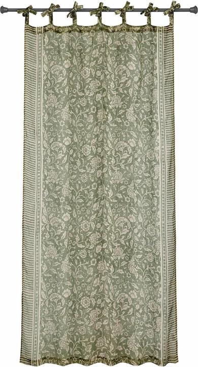 Actual product image Loberon Gardine Ovixal grün (H/W 250/135 cm)