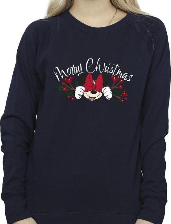 Immagine prodotto Disney Minnie Mouse Christmas Holly Felpa Donna (L)