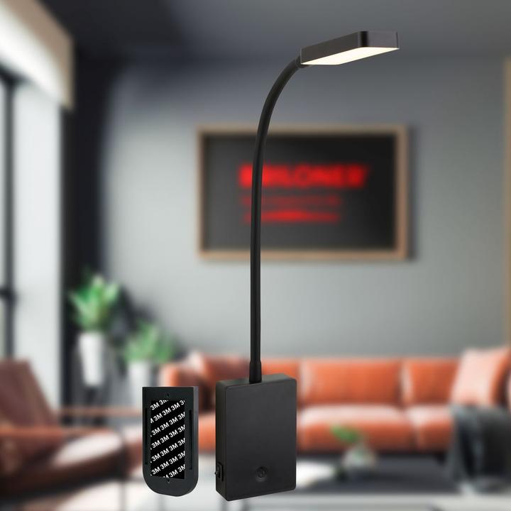 Produktbild Briloner CIELO LED Leseleuchte - Schwarz (150 lm)