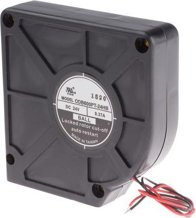 Produktbild RS PRO DC radial blower, 120x32mm 60cu.m/h 24V