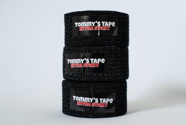 Productafbeelding Tommy's Tape zwart - extra kleverig (3,5 cm x 8,5 m)