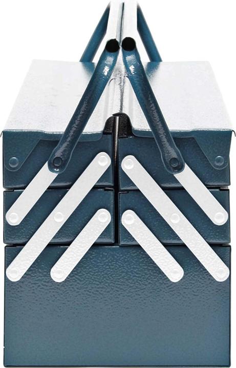 Produktbild Wiltec Werkzeugkiste 530x200x200mm 5 Fächer Werkzeugkasten Werkzeugbox Werkzeug